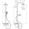 Душевая система Hansgrohe Vernis Shape Showerpipe 230 26284000 - 2