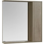 Изображение товара зеркальный шкаф 80x83,3 см сосна арлингтон r акватон стоун 1a228302sx850