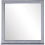 Изображение товара зеркало 77x85 см серый asb-woodline гранда 4607947230628