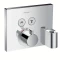 Термостат для 2 потребителей, СМ Hansgrohe ShowerSelect 15765000 - 1