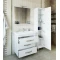 Комплект мебели белый глянец 80 см Sanflor Одри H0000001104 + 1.WH30.2.084 + H0000001157 - 2