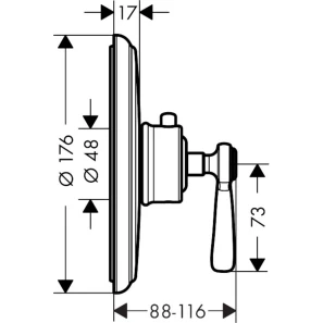 Изображение товара центральный термостат axor montreux 16824820