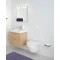 Комплект подвесной унитаз Gustavsberg Hygienic Flush 5G84HR01 + система инсталляции Geberit 458.124.21.1 - 6