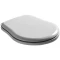 Сиденье для унитаза с микролифтом белый/хром Kerasan Retro 108801 - 2
