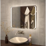 Изображение товара зеркало 90x80 см art&max elegant am-ele-900-800-ds-f