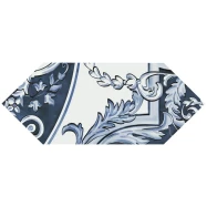 Декор Kerama Marazzi Алмаш 1 синий глянцевый 14x34x6,9 HGD/A512/35000