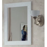 Изображение товара зеркало 60x80 см белый глянец corozo классика sd-00000270