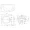 Комплект подвесной унитаз SSWW NC2038 + система инсталляции Jacob Delafon E5504-NF + E4326-00 - 10