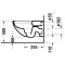 Комплект подвесной унитаз Duravit Architec 45720900A1 + система инсталляции Tece 9400413 - 9
