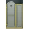 Душевая дверь распашная Cezares Retro 120 см матовое с прозрачным узором RETRO-A-B-11-120-PP-G-L - 1
