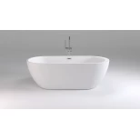 Изображение товара акриловая ванна 170x80 см black & white swan 105sb00