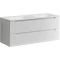 Комплект мебели белый глянец 121 см Sancos Norma 2.0 NR2.0120-2W + CN7004 + CI1200 - 4