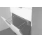 Тумба с раковиной белый глянец 120 см с бельевой корзиной Style Line Жасмин ЛС-00000645 + ЛС-00000394 - 6