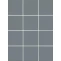 Керамогранит 1335 Агуста синий матовый (30x40 из 12 частей) 9,8x9,8