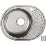 Изображение товара кухонная мойка матовая сталь ukinox фаворит fad577.447 ---5k 2l