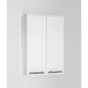 Изображение товара шкаф двустворчатый подвесной 50x70 см белый глянец style line жасмин лс-00000643