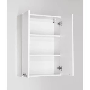 Изображение товара шкаф двустворчатый подвесной 50x70 см белый глянец style line жасмин лс-00000643