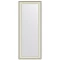 Зеркало 58x148 см белая кожа с хромом Evoform Definite BY 7628 - 1