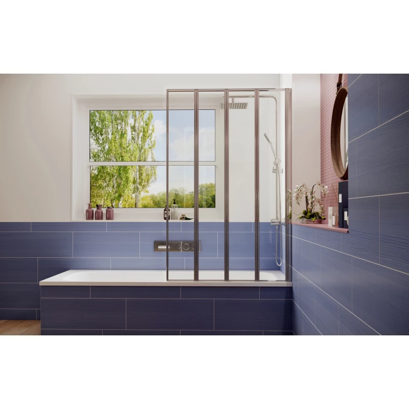 Шторка для ванны 100 см Ambassador Bath Screens 16041111R прозрачное
