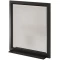 Зеркало 72,5x81,4 см черный матовый Caprigo Jardin 10431-B032 - 1