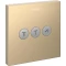 Запорно-переключающее устройство на 3 потребителя Hansgrohe ShowerSelect 15764140 - 1