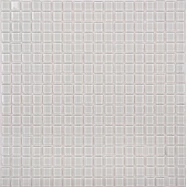Стеклянная плитка мозаика JP-405(M) стекло (1,5*1,5*4) 30,5*30,5 (мелкая белая)