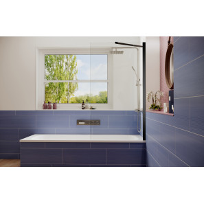 Изображение товара шторка для ванны 70 см ambassador bath screens 16041206 прозрачное