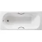 Чугунная ванна 160x70 см с противоскользящим покрытием Roca Malibu 2334G0000 - 1