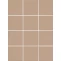 Керамогранит 1337 Агуста Оранжевый Матовый (30x40 из 12 частей) R10 9,8x9,8