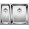 Кухонная мойка Blanco Adano 340/180-IF InFino зеркальная полированная сталь 522973 - 1
