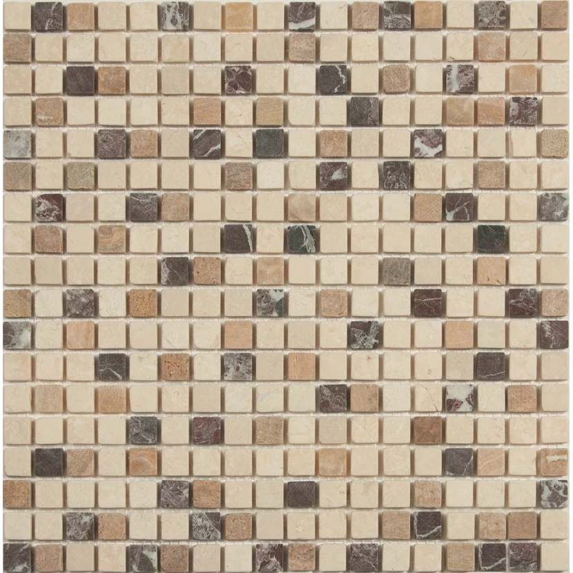 Мозаика K-701 камень матовый (1,5*1,5*7) 30,5*30,5