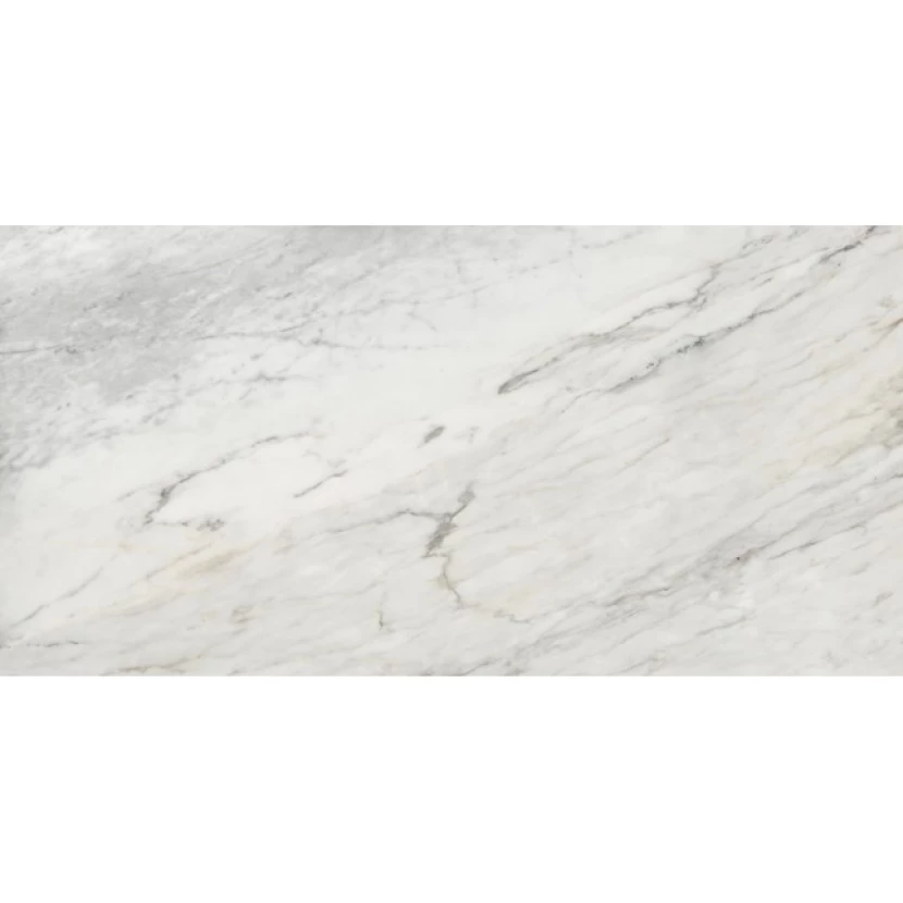 Керамогранит Грани Таганая Gresse-Stone Ellora-ashy мрамор бело-серый 60x120