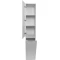Пенал напольный белый матовый с бельевой корзиной L Style Line Бергамо СС-00002326 - 3