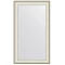 Зеркало 68x118 см белая кожа с хромом Evoform Definite BY 7631 - 1