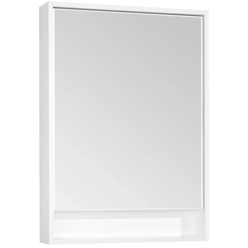 Зеркальный шкаф 60x85 см белый глянец Акватон Капри 1A230302KP010