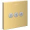 Запорно-переключающее устройство на 3 потребителя Hansgrohe ShowerSelect 15764990 - 1
