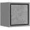 Шкаф одностворчатый подвесной 29,5x29,6 см бетон Акватон Уэльс 1A209703WAC30 - 1