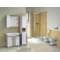 Комплект мебели белый глянец/ясень шимо 76 см Onika Стиль 107512 + 4620008197470 + 207519 - 1