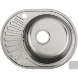 Изображение товара кухонная мойка декоративная сталь ukinox фаворит fal577.447 -gt6k 1r