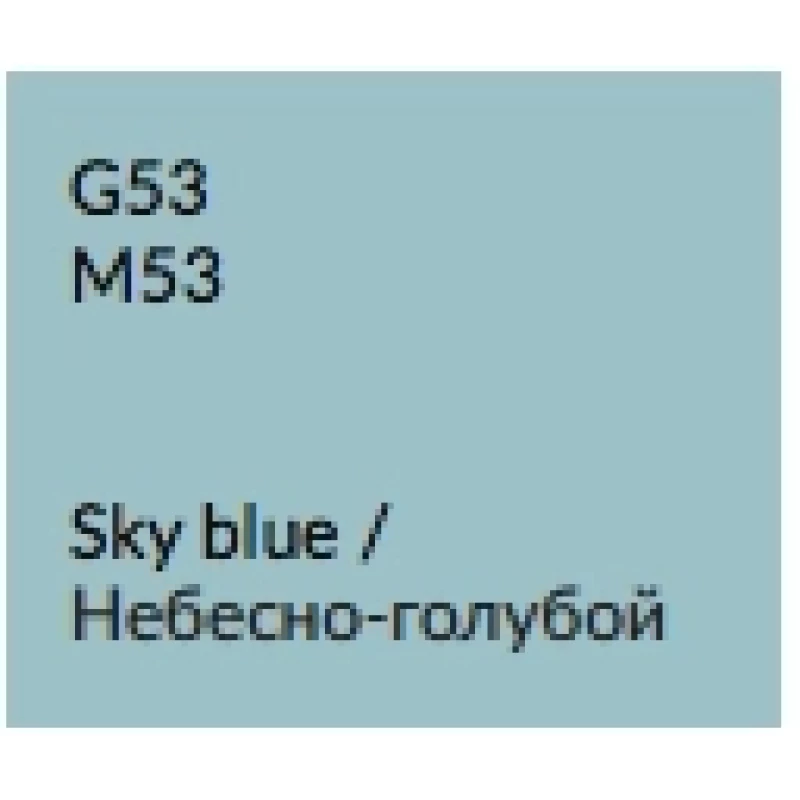 Зеркальный шкаф 65x75 см небесно-голубой глянец Verona Susan SU601RG53