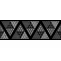 Декор Belleza Эфель черный 20x60 04-01-1-17-03-04-2325-0