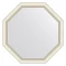Зеркало 61x61 см белый с серебром Evoform Octagon BY 7431 - 1