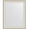 Зеркало 78x98 см белая кожа с хромом Evoform Definite BY 7633 - 1