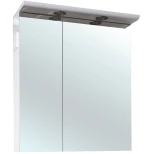 Изображение товара зеркальный шкаф 60x80 см белый глянец bellezza анкона 4619609000012