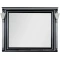 Зеркало 120x96,3 см черный серебряная патина Aquanet Паола 00181767 - 3