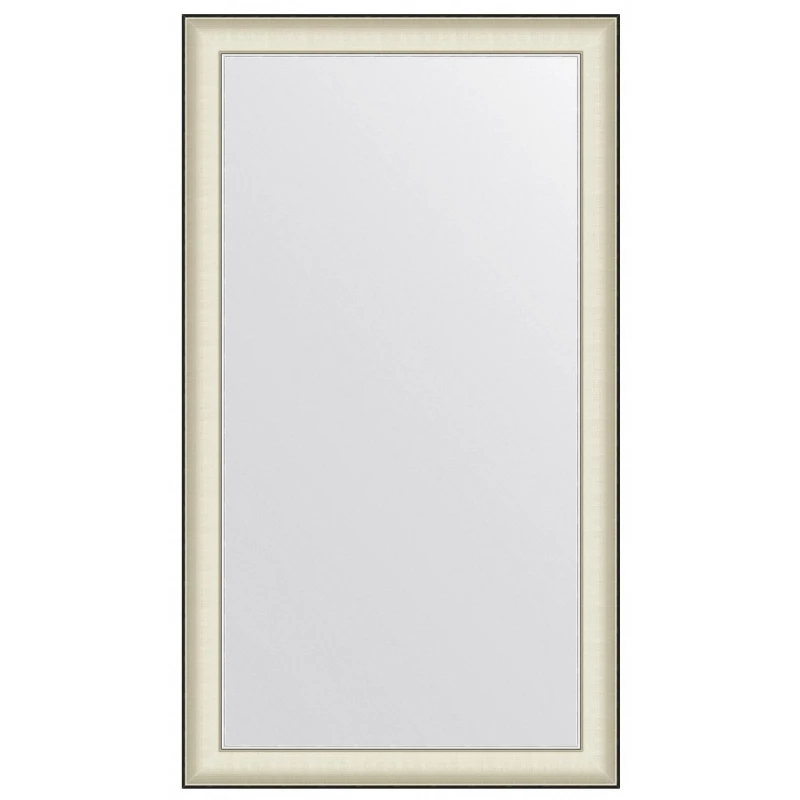 Зеркало 78x138 см белая кожа с хромом Evoform Definite BY 7634