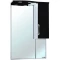 Зеркальный шкаф 65x100 см черный глянец/белый глянец R Bellezza Лагуна 4612110001042 - 1