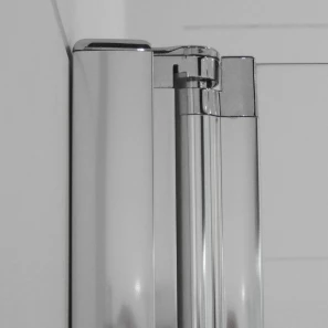 Изображение товара душевой уголок cezares elena 100x100 см прозрачное стекло elena-w-as-1-100-c-cr