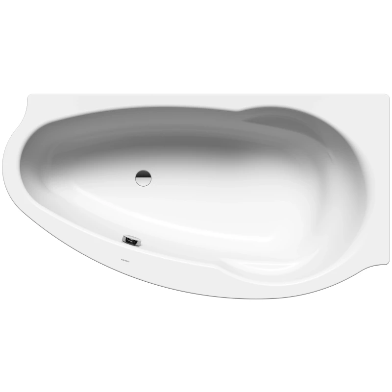 Стальная ванна 170x90 см L Kaldewei Studio 828-1 с покрытием Easy-Clean
