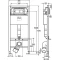 Комплект подвесной унитаз beWash Alster 86303201 + система инсталляции Viega 792596 - 6